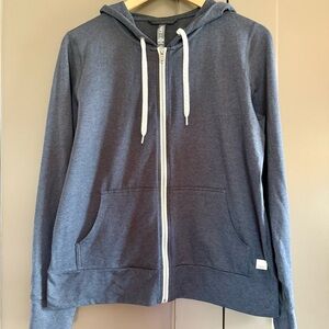 Vuori Halo Performance Hoodie in Midnight Heather - EUC Size Small